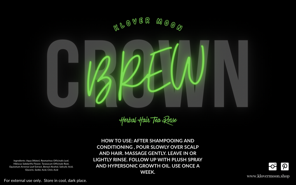 (NEW) Crown Brew Hair Tea Rinse