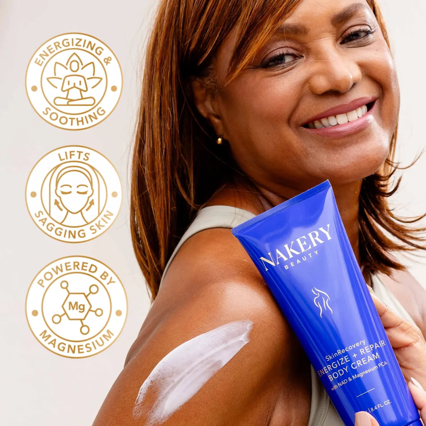 Nakery SkinRecovery Energize + Repair Body Cream