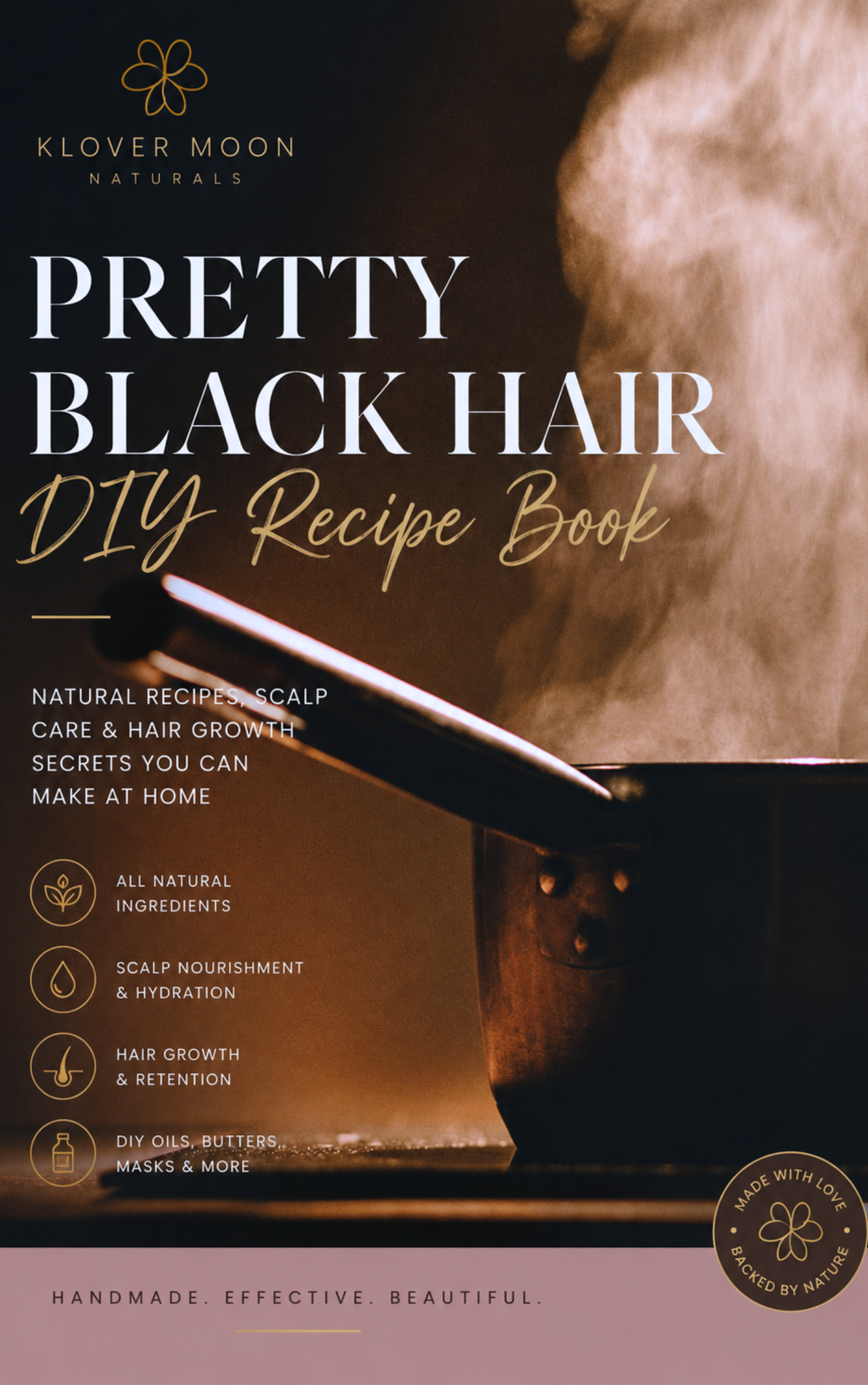 PRETTY BLACK HAIR : DIY RECIPE BOOK